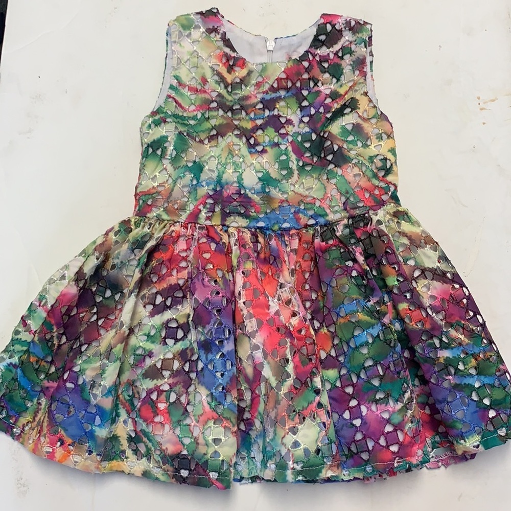 Halabaloo girls multicolor dress